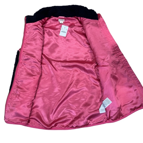 J CREW Girls Sherpa Vest - Picture 6 of 7